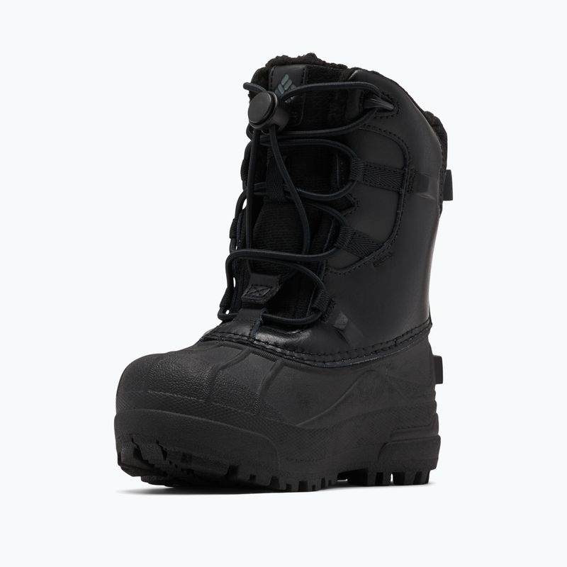 Columbia Bugaboot Celsius Detské snehové topánky black/graphite 16