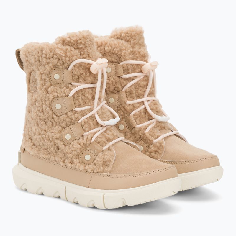 Sorel Sorel Explorer Cozy kanoe/kriedové juniorské snehové topánky 4