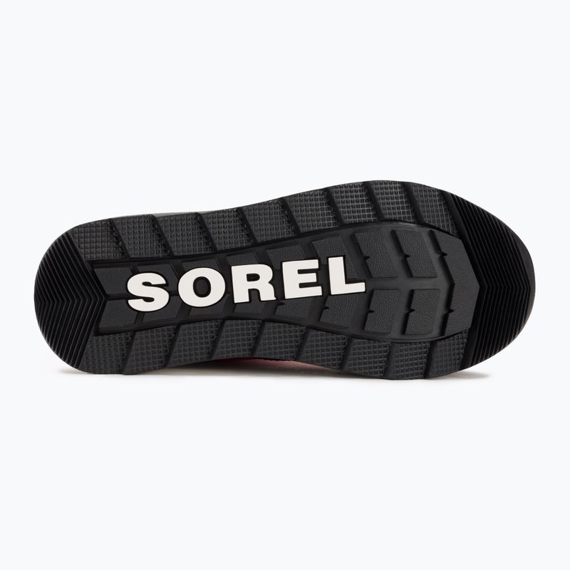 Sorel Outh Whitney II Puffy Mid juniorské snehové topánky cactus pink/black 5