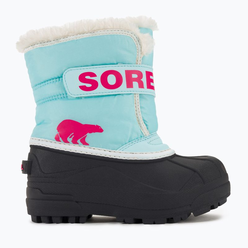 Sorel Snow Commander junior snehové topánky ocean surf/cactus pink 2