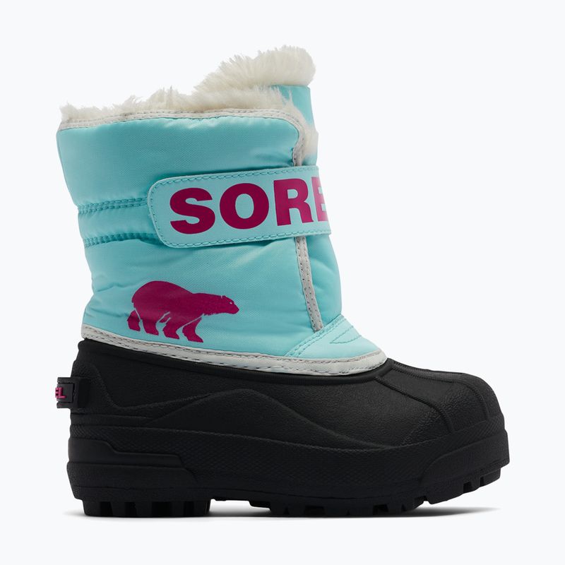 Sorel Snow Commander junior snehové topánky ocean surf/cactus pink 7