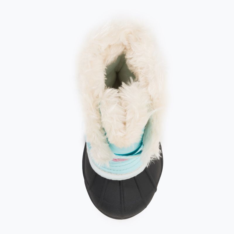 Detské snehové topánky Sorel Snow Commander ocean surf/cactus pink 6