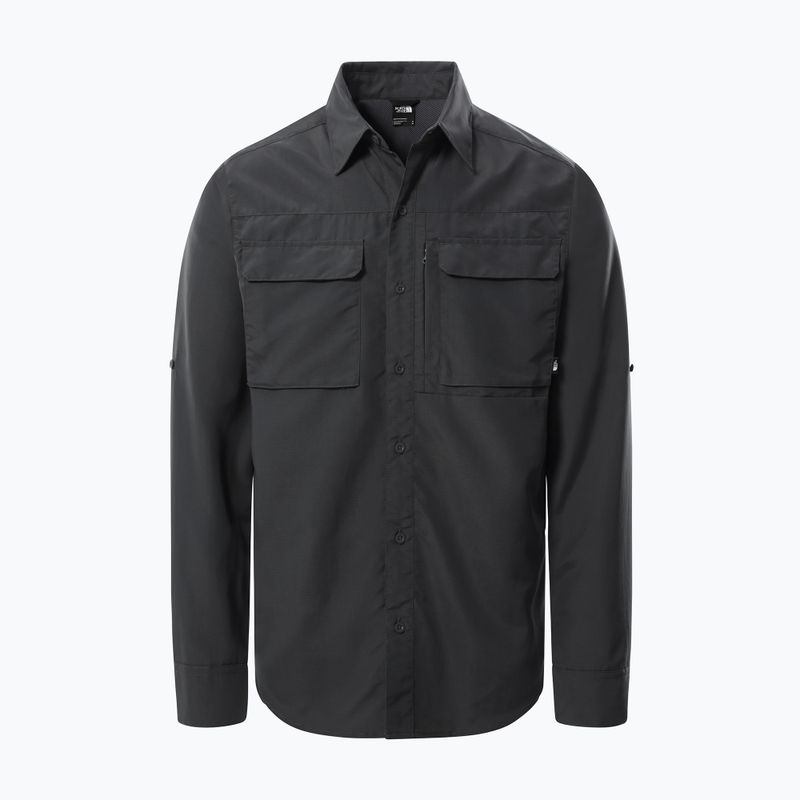 Pánske turistické tričko The North Face Sequoia LS grey NF0A4T180C51