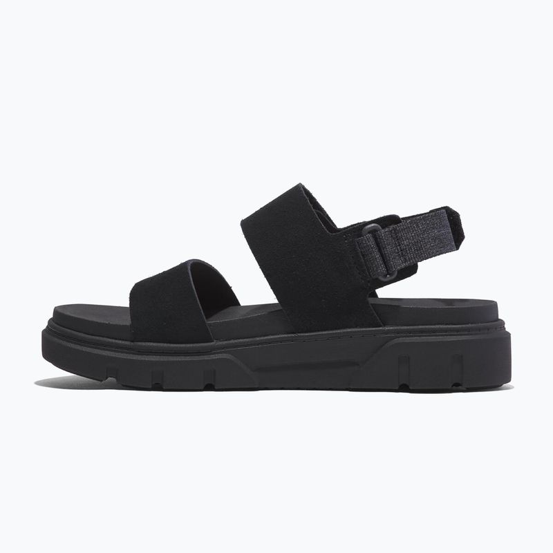 Timberland dámske semišové sandále Greyfield 2 Strap black 10