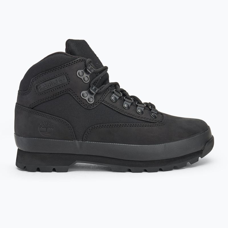 Pánske topánky Timberland Euro Hiker Mid Lace black nubuk 2