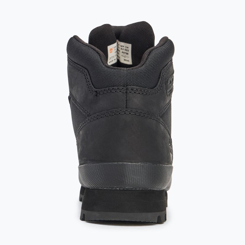 Pánske topánky Timberland Euro Hiker Mid Lace black nubuk 6