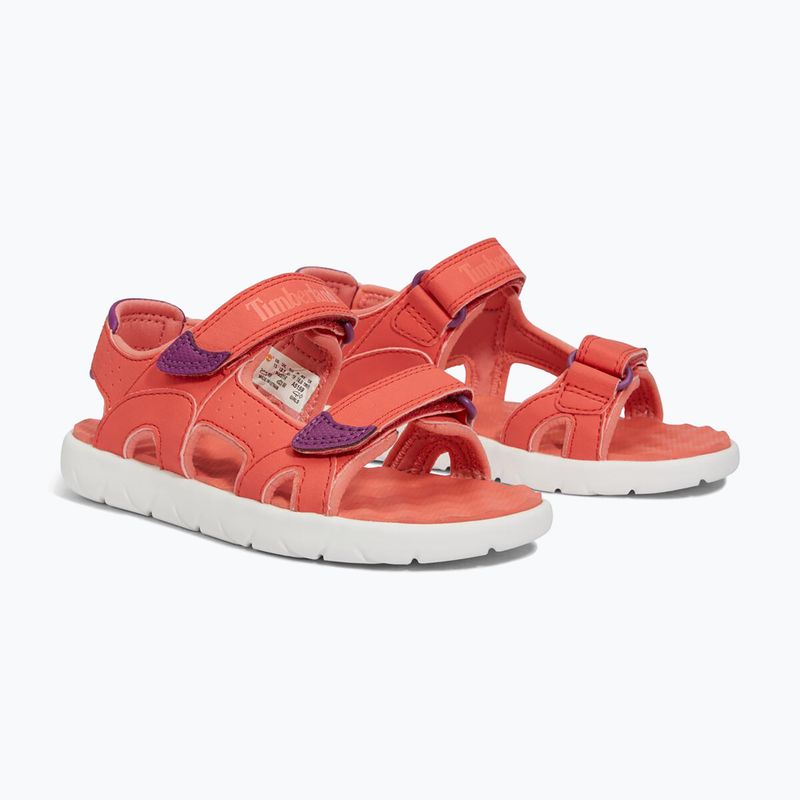 Timberland Perkins Row 2-Strap detské sandále cayenne 11