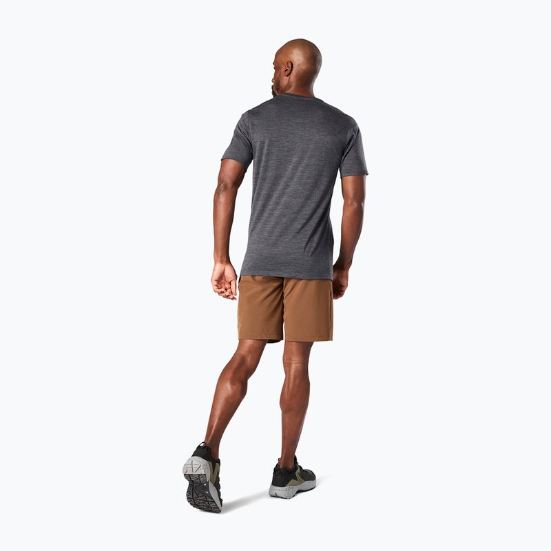Pánske tričko Smartwool Merino Tee dark grey 00744 trekkingové tričko 3