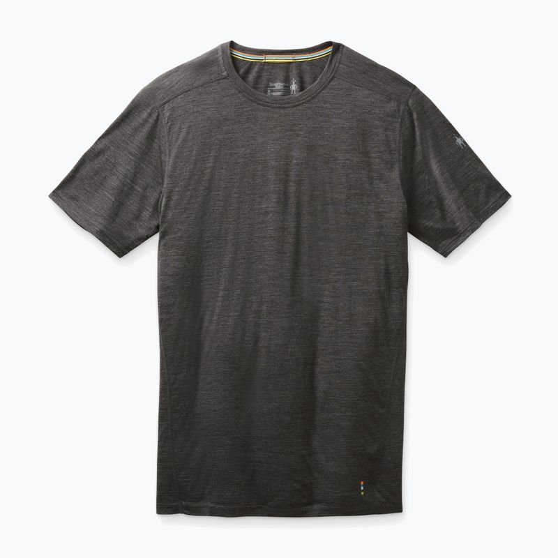 Pánske tričko Smartwool Merino Tee dark grey 00744 trekkingové tričko 4