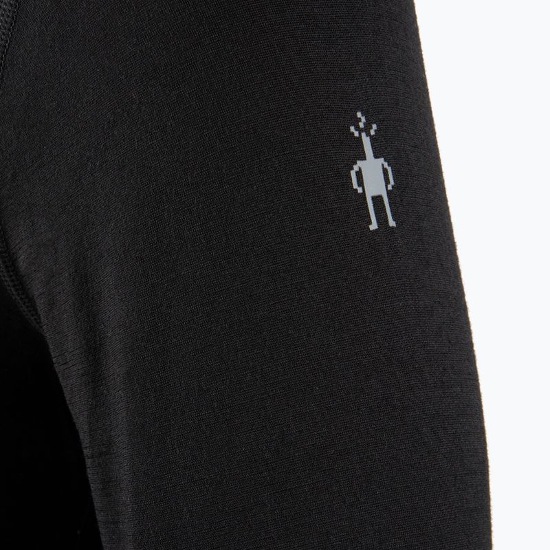 Pánska termoaktívna mikina Smartwool Merino 150 Baselayer Boxed black 3