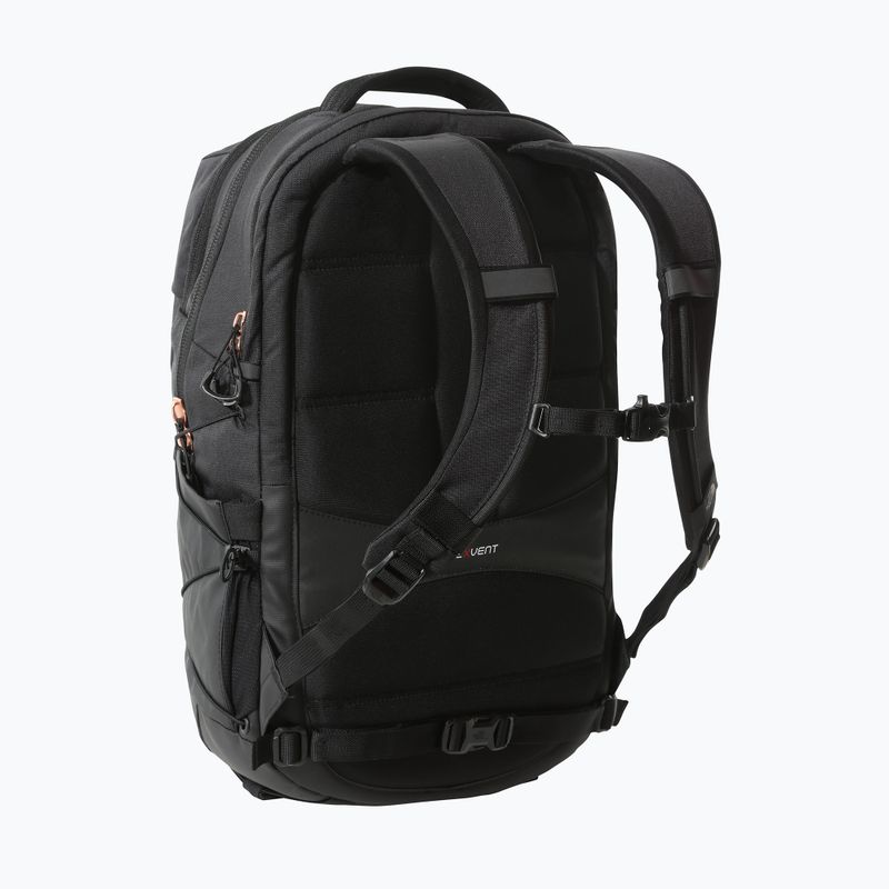 Dámsky turistický batoh The North Face Borealis 27 l black heather/burnt coral metallic 2