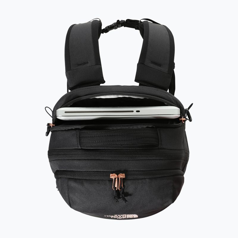 Dámsky turistický batoh The North Face Borealis 27 l black heather/burnt coral metallic 6