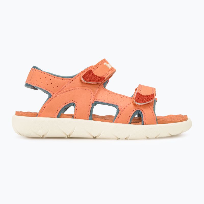 Detské sandále Timberland Perkins Row 2 Strap svetlo oranžové 2