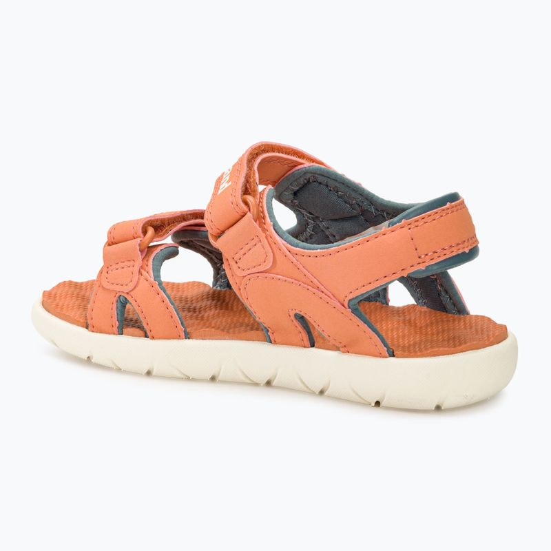 Detské sandále Timberland Perkins Row 2 Strap svetlo oranžové 3