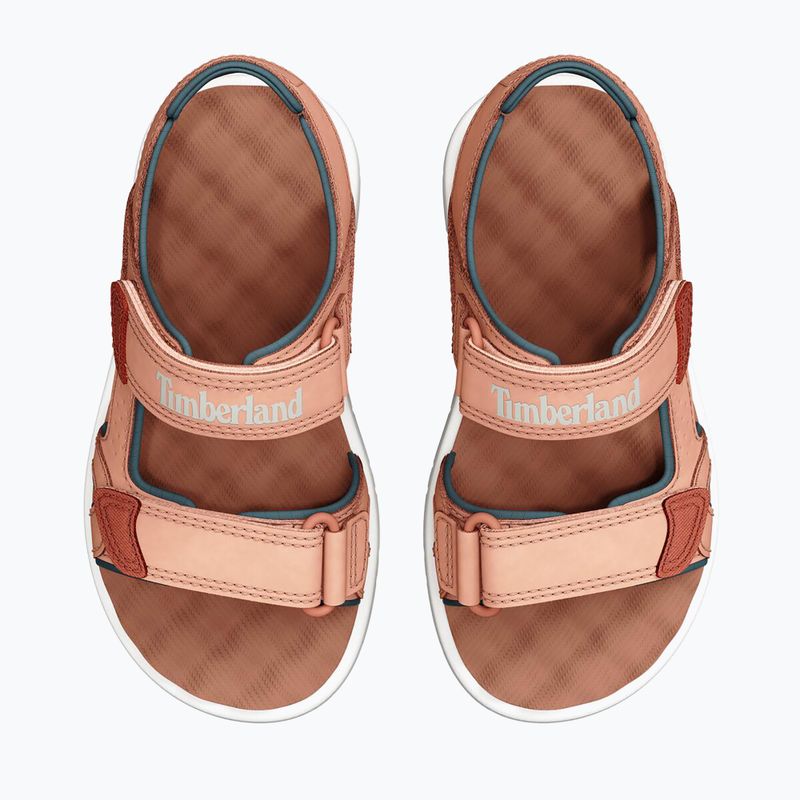 Detské sandále Timberland Perkins Row 2 Strap svetlo oranžové 13