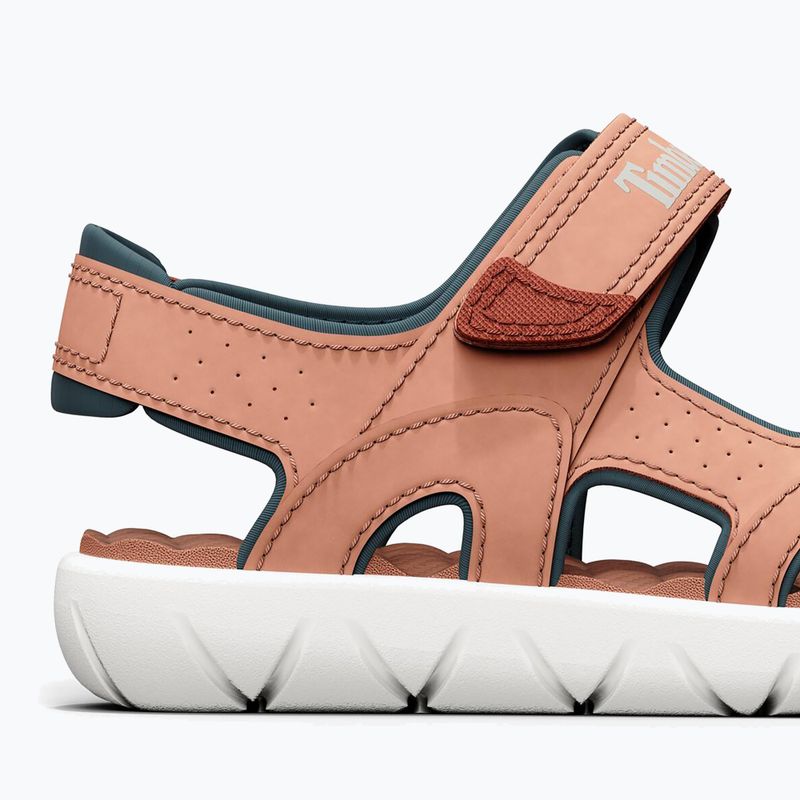 Detské sandále Timberland Perkins Row 2 Strap svetlo oranžové 14