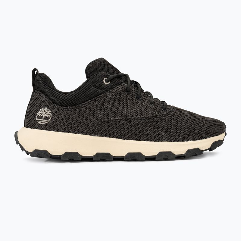 Timberland pánske topánky Winsor Park Low Lace black knit 2