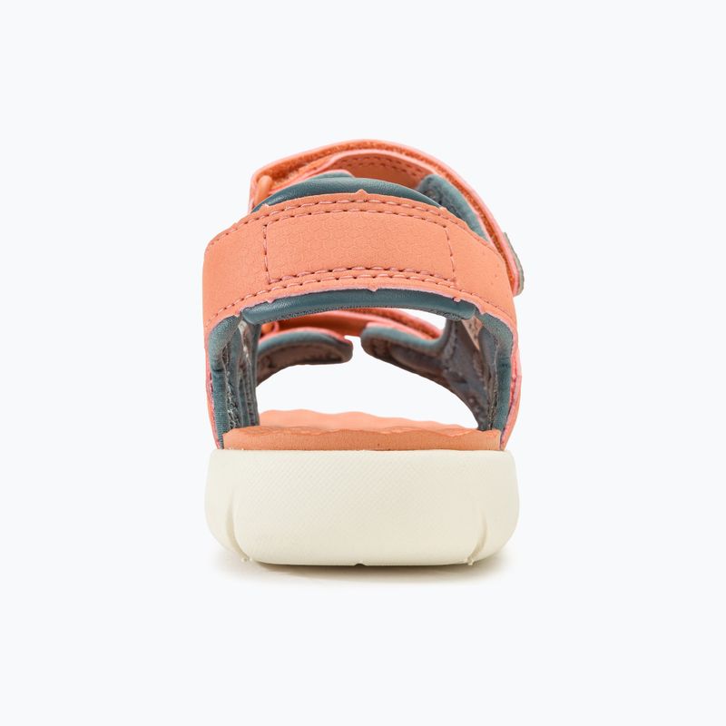 Timberland Perkins Row 2 Strap svetlo oranžové juniorské sandále 6