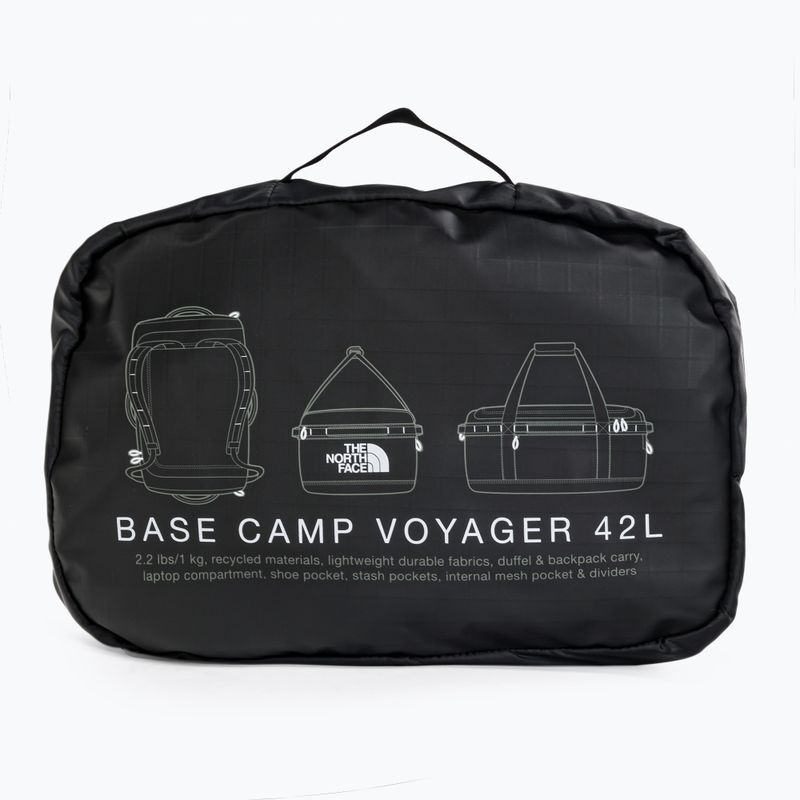 The North Face Base Camp Voyager Duffel 42 l cestovná taška čierna NF0A52RQKY41 7