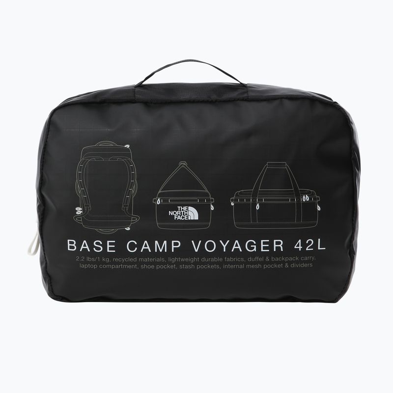 The North Face Base Camp Voyager Duffel 42 l cestovná taška čierna NF0A52RQKY41 12