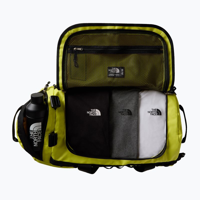 Cestovná taška The North Face Base Camp Duffel M 71 l sulphur spring green/tnf black 4