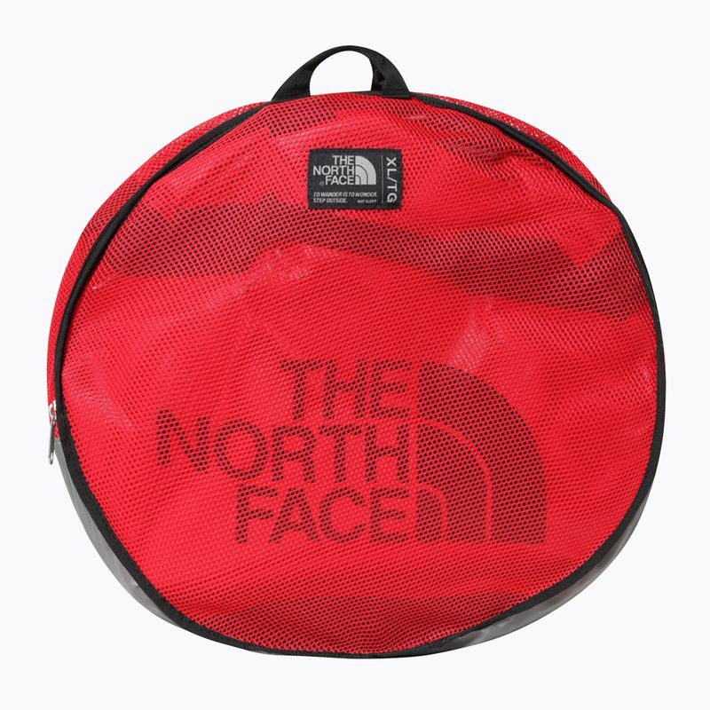 Cestovná taška The North Face Base Camp Duffel XL 132 l červená/čierna 2