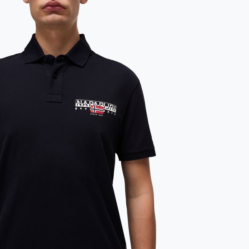 Pánske polo tričko Napapijri E-Aylmer black 041 4