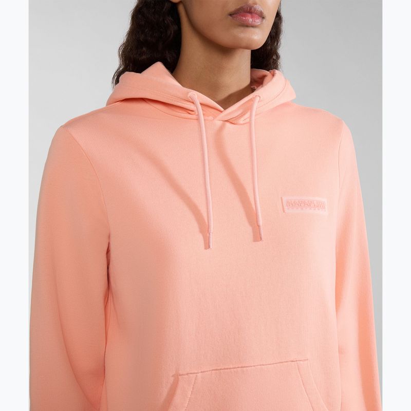 Mikina Napapijri B-Iaato H pink salmon damsack 4