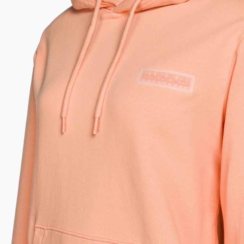 Mikina Napapijri B-Iaato H pink salmon damsack 7