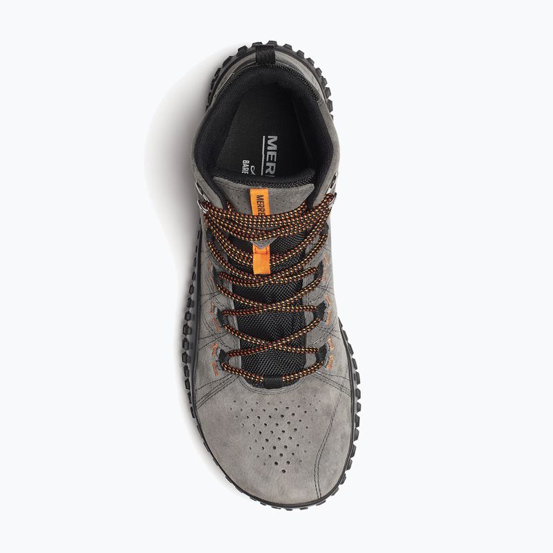 Pánske barefoot topánky Merrell Wrapt Mid WP granite 13