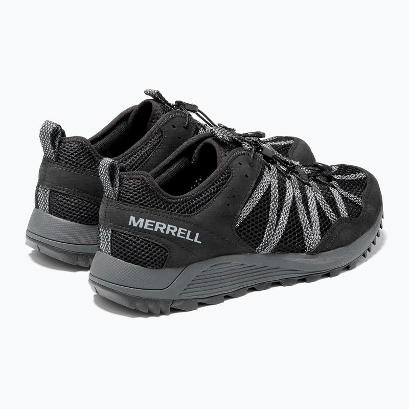 Pánske turistické topánky Merrell Wildwood Aerosport black 12