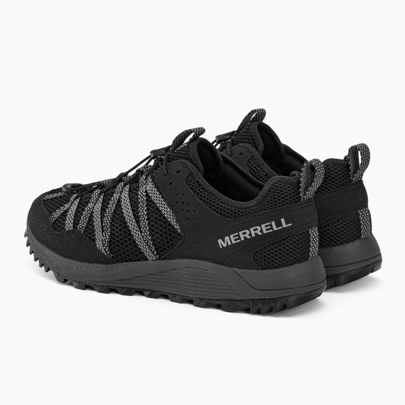 Pánske turistické topánky Merrell Wildwood Aerosport black 3