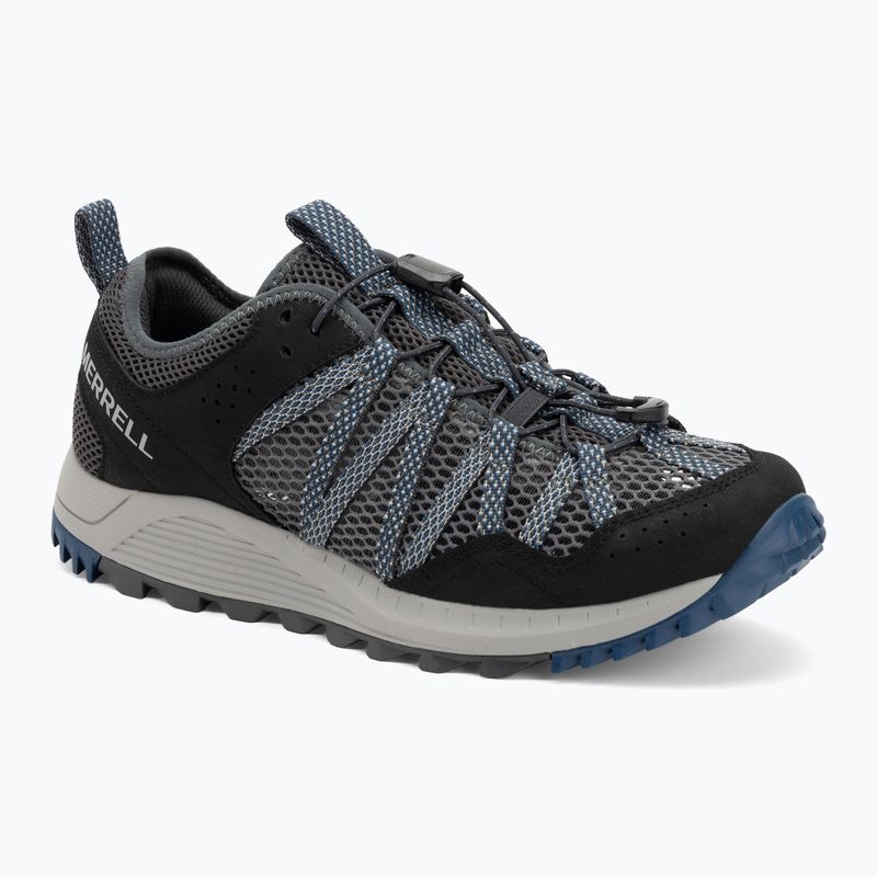 Pánske turistické topánky Merrell Wildwood Aerosport rock