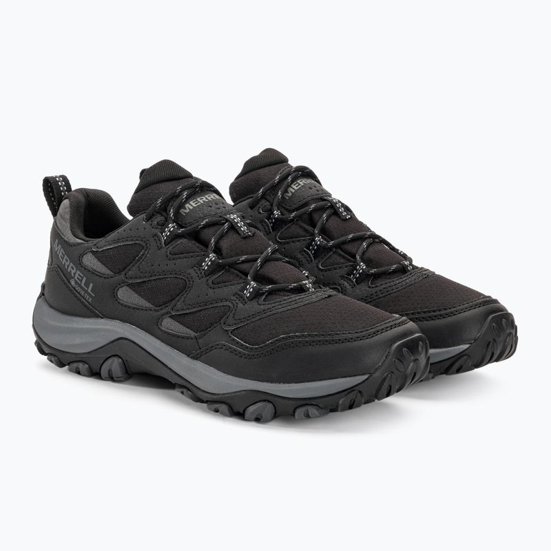 Pánske turistické topánky Merrell West Rim Sport GTX black 4