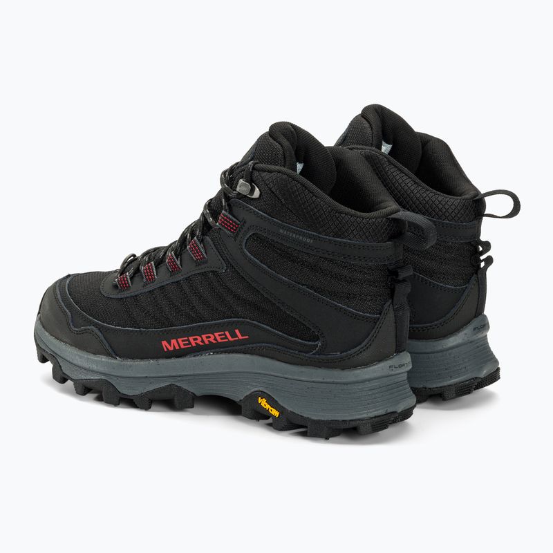 Pánske turistické topánky Merrell Moab Speed Thermo Spike Mid WP black 3