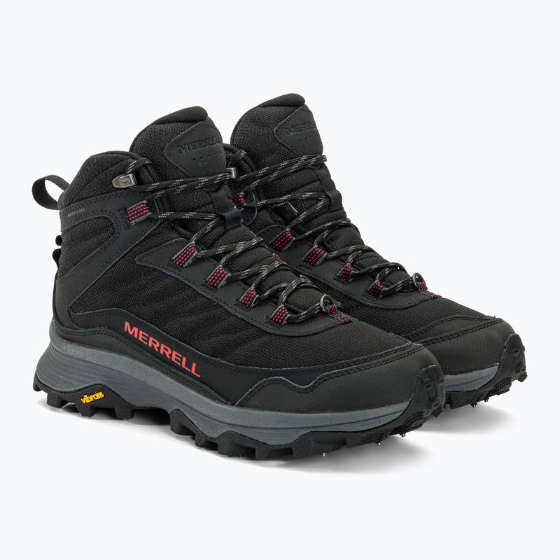 Pánske turistické topánky Merrell Moab Speed Thermo Spike Mid WP black 4