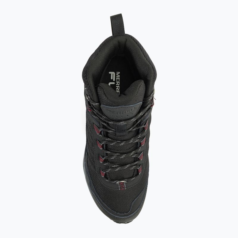 Pánske turistické topánky Merrell Moab Speed Thermo Spike Mid WP black 6