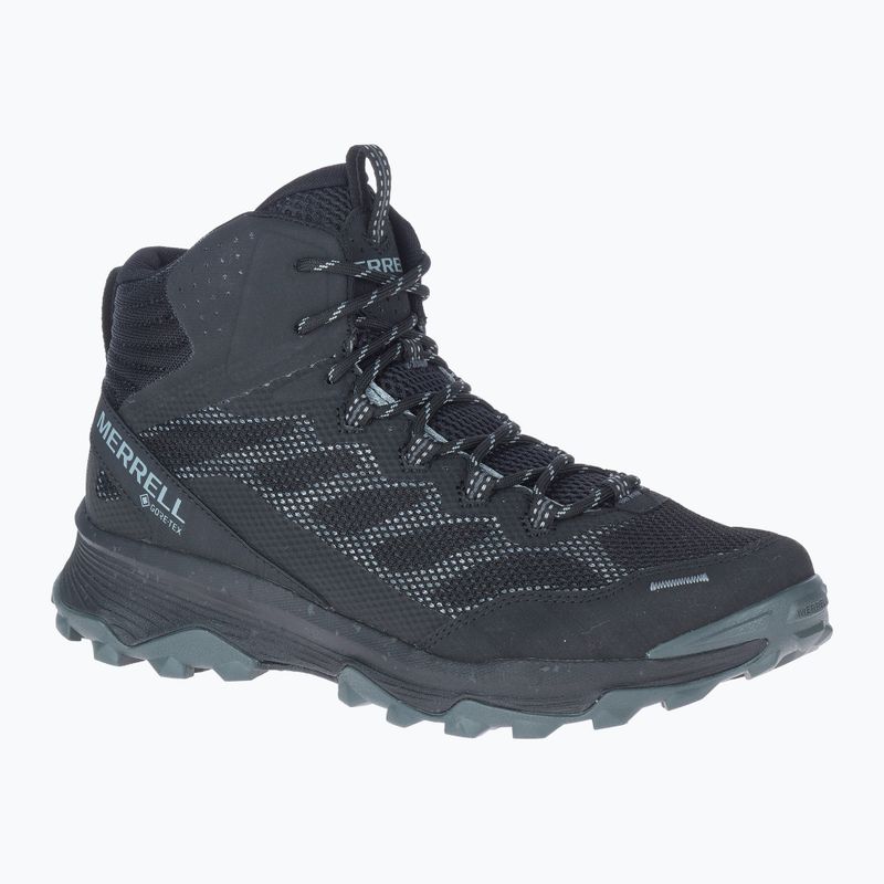 Pánske trekingové topánky Merrell Speed Strike Mid GTX black