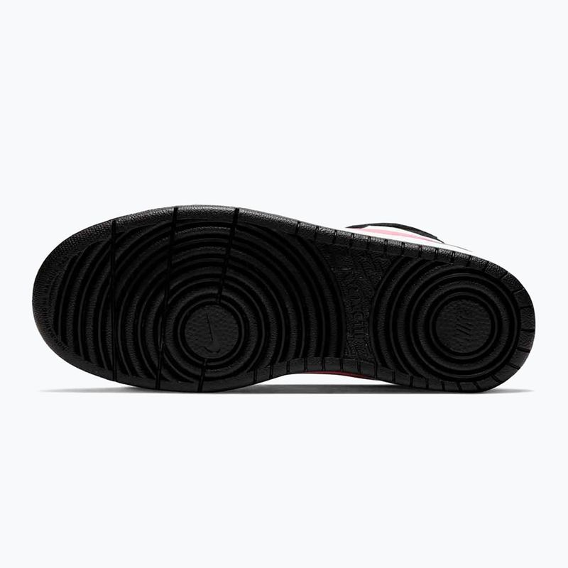 Detské topánky Nike Court Borough Mid 2 black/sunset pulse/white 9