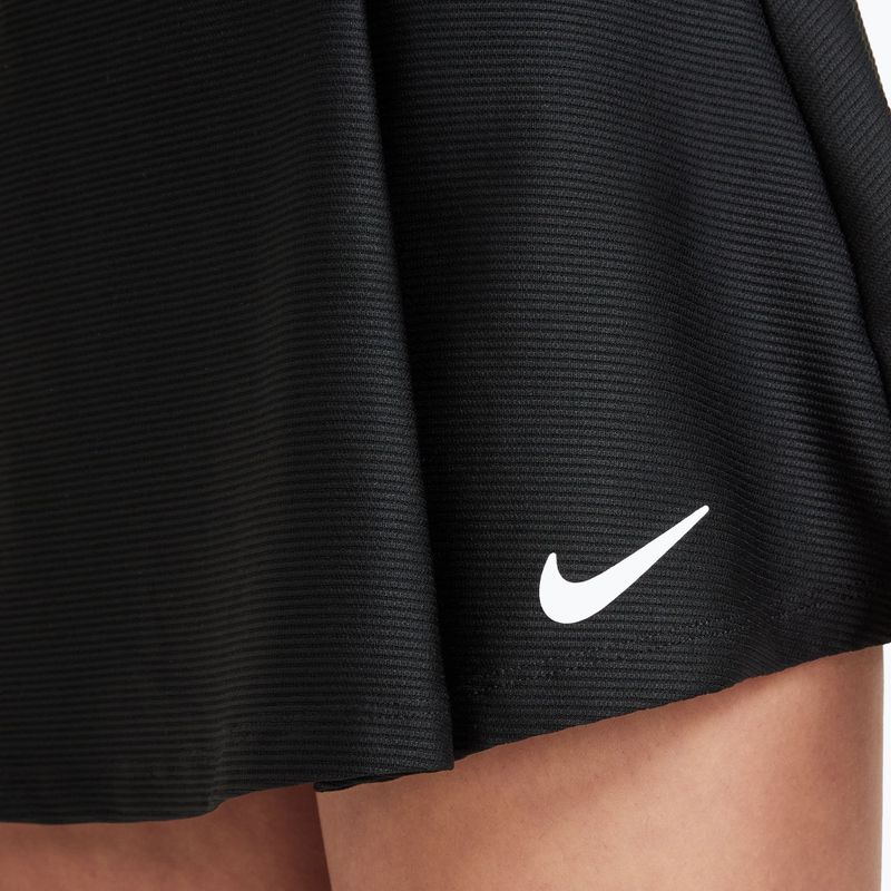 Dievčenská tenisová sukňa Nike Court Dri-Fit Victory black/white 5