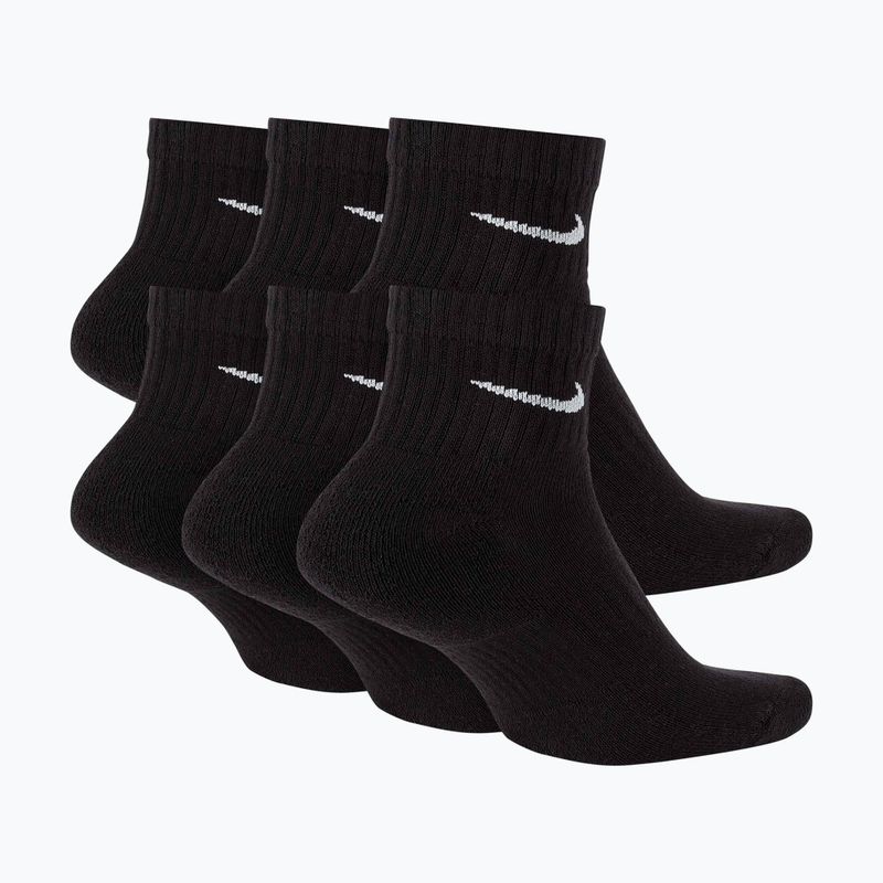 Ponožky Nike Everyday Cushioned 6 párov  black/white 2