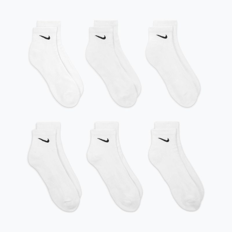 Ponožky Nike Everyday Cushioned 6 párov white/black 4