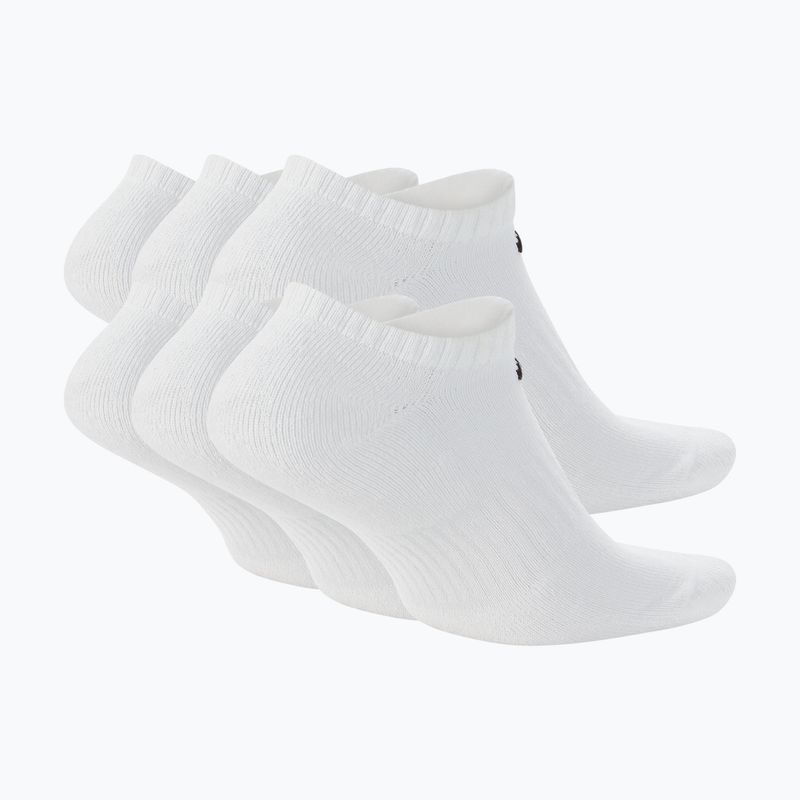 Ponožky Nike Everyday Cushioned No-Show 6 párov white/black 2
