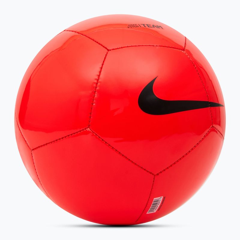 Nike Pitch Team bright crimson/black veľkosť 3 futbal 2