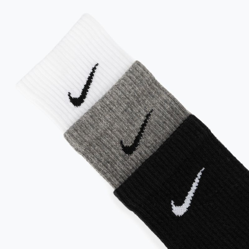 Ponožky Nike Everyday Plus Cushioned 3 páry multi-color/white/grey/black 6