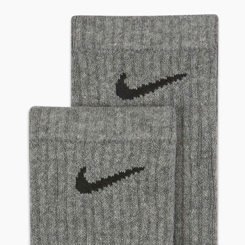 Ponožky Nike Everyday Cushioned 6 párov carbon heather/black 4