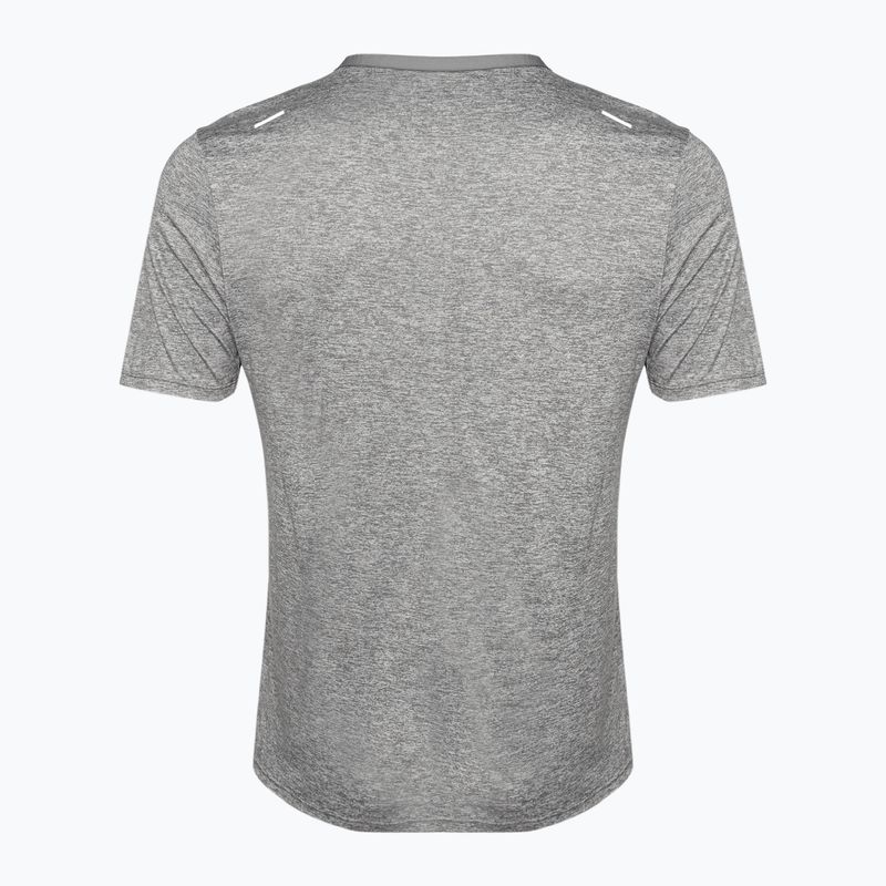 Pánske bežecké tričko Nike Dri-Fit Rise 365 smoke grey/heather 2