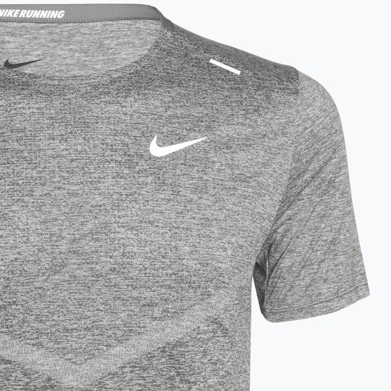 Pánske bežecké tričko Nike Dri-Fit Rise 365 smoke grey/heather 3