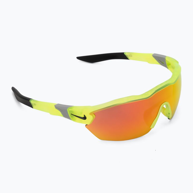 Pánske slnečné okuliare Nike Show X3 Elite L matte volt/road red mirror