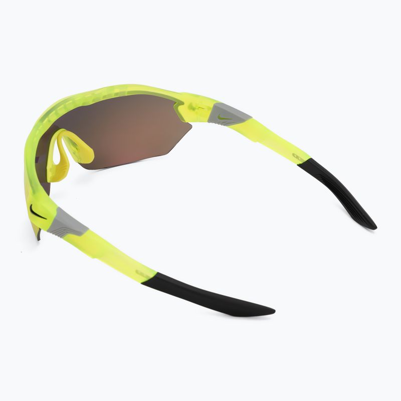Pánske slnečné okuliare Nike Show X3 Elite L matte volt/road red mirror 2